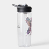 Fairy met een oversized bloem gepersonaliseerd waterfles (Rechts)
