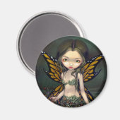 "Fairy met gedroogde bloemen" Magneet (Voorkant / Achterkant)