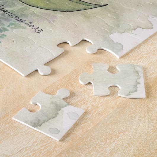 Fairy met paardenbloem van Molly Harrison Legpuzzel (Zijkant)