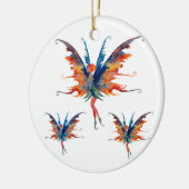 Fairy met vleugels Keramische decoratie (Links)