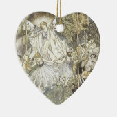 Fairy Midzomer Night's Dream 1907 Keramisch Ornament (Rechts)