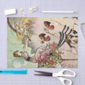 "Fairy Mirror" van Charles Folkard Tissuepapier (Craft)