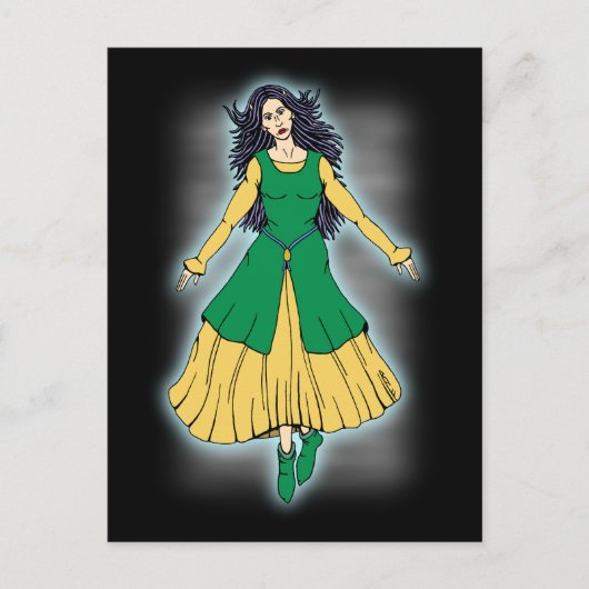 Fairy Mistress Leanan Sidhe Briefkaart (Voorkant)