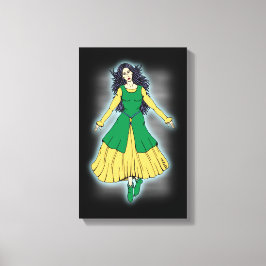 Fairy Mistress Leanan Sidhe Canvas Afdruk
