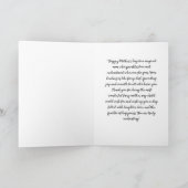 Fairy moeder en kind gepersonaliseerde Moederdag Kaart (Binnen)