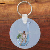 Fairy Monogram J Sleutelhanger (Voorkant)