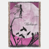 Fairy moon Blanket-gooi Deken (Voorkant Verticaal)