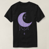 Fairy Moon Celestial Witch Graphic T-shirt (Design voorkant)