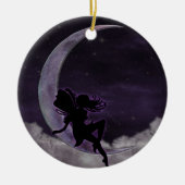Fairy Moon Keramisch Ornament (Voorkant)