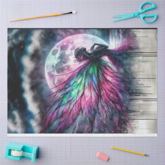 Fairy Moon Tissuepapier (Craft)