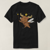 Fairy Moose Elk Mystical Forest Moose Fairy Lover T-shirt (Design voorkant)