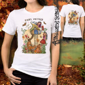 Fairy Mother Enchanted Herfst Baby shower Tri-Blend Shirt