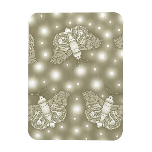 Fairy Moths Magneet (Verticaal)
