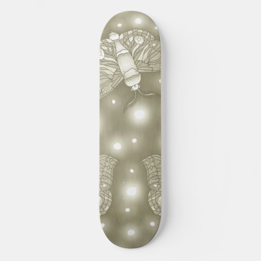 Fairy Moths Persoonlijk Skateboard (Voorkant)
