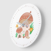 Fairy Mushroom House Grote Klok (Hoek)