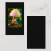 Fairy Mushroom Psychedelic Crazy Minds Visitekaartje (Voorkant / Achterkant)