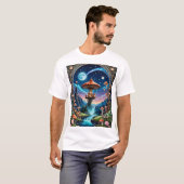 Fairy Mushroom T Shirt van Mystic Dream Realms (Voorkant volledig)
