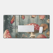 Fairy Mushrooms Gothic Garden Bureaumat (Keyboard & Muis)