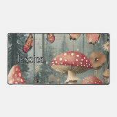 Fairy Mushrooms Gothic Garden Bureaumat (Voorkant)