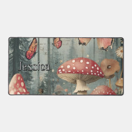 Fairy Mushrooms Gothic Garden Bureaumat