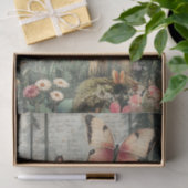 Fairy Mushrooms Gotische Tuin Decoupage Tissuepapier (Geschenk)