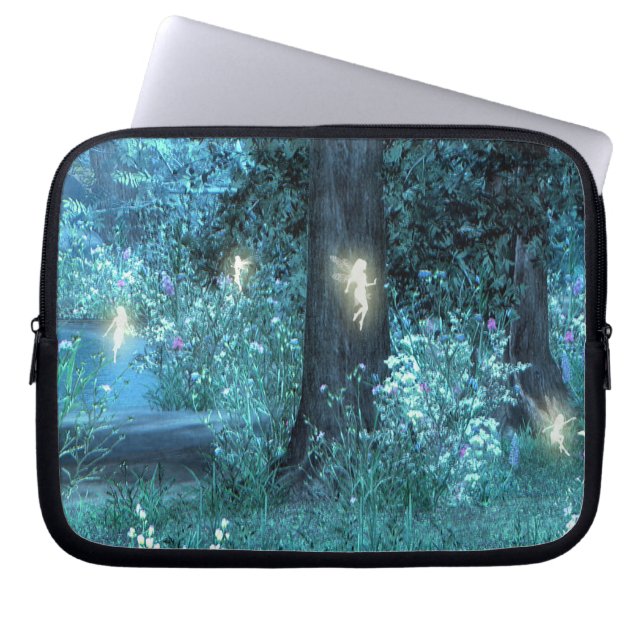 Fairy Night Magic Lap top & Electronics Sleeve (Voorkant)