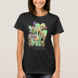 Fairy Nymph Sprite Fae Elf Girl Goblincore Fairyco T-shirt