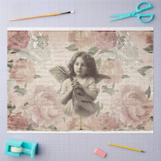 Fairy of Angel Child Tissuepapier (Craft)