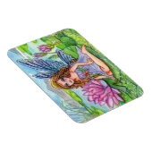 Fairy op Lily Pad Magneet (Rechterzijde)