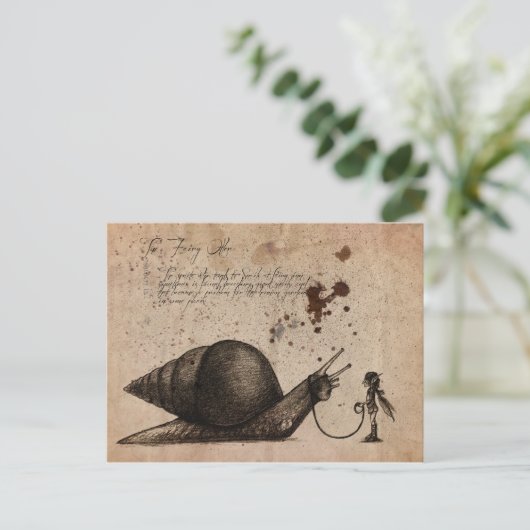 Fairy Ostler Briefkaart (Staand voorkant)