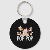 Fairy P P Magical Floral Birthday Girl Fairytale  Sleutelhanger (Voorkant)
