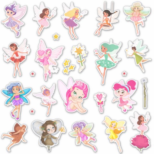 Fairy Pack Sticker (Voorkant)