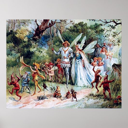 FAIRY PARADE POSTER (Voorkant)