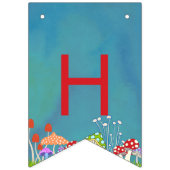 Fairy Party Bunting Flag Banner (Happy Birthday) (Tweede vlag)