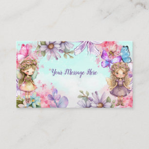 Fairy Party Garden Fairy Birthday Enclosure Kaart