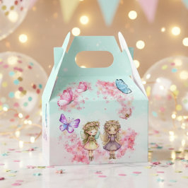 Fairy Party Garden Fairy Birthday Favor Box Bedankdoosjes