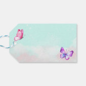 Fairy Party Garden Fairy Birthday Gift Label Cadeaulabel (Achterkant Horizontaal)