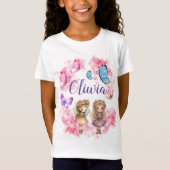 Fairy Party Garden Fairy Birthday T-shirt (Voorkant)