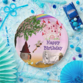 Fairy Party Papier Bord 9" Kleurrijk (Feest)