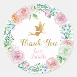 Fairy Party Stickers, gunst dank u Stickers