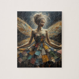 Fairy Patchwork jurk Legpuzzel