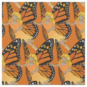 Fairy Pattern Fabrics van Faerie Art Fabric Butter Stof (Close Up)