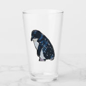 Fairy Penguin - Glass Tumbler (Voorkant)