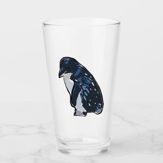 Fairy Penguin - Glass Tumbler (Voorkant)