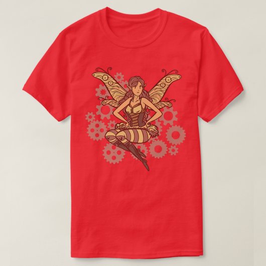 Fairy Piie Steampunk Fairy T-shirt (Design voorkant)