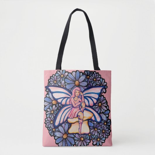 Fairy Pink Tote Bag (Voorkant)