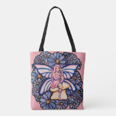 Fairy Pink Tote Bag (Achterkant)