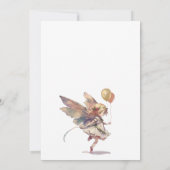 Fairy Pixie Fairytale Girl's Birthday Party Kaart (Achterkant)