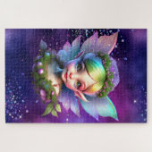 Fairy pixie kids birthday puzzle legpuzzel (Horizontaal)