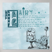 Fairy Poem Garden Poster (Voorkant)